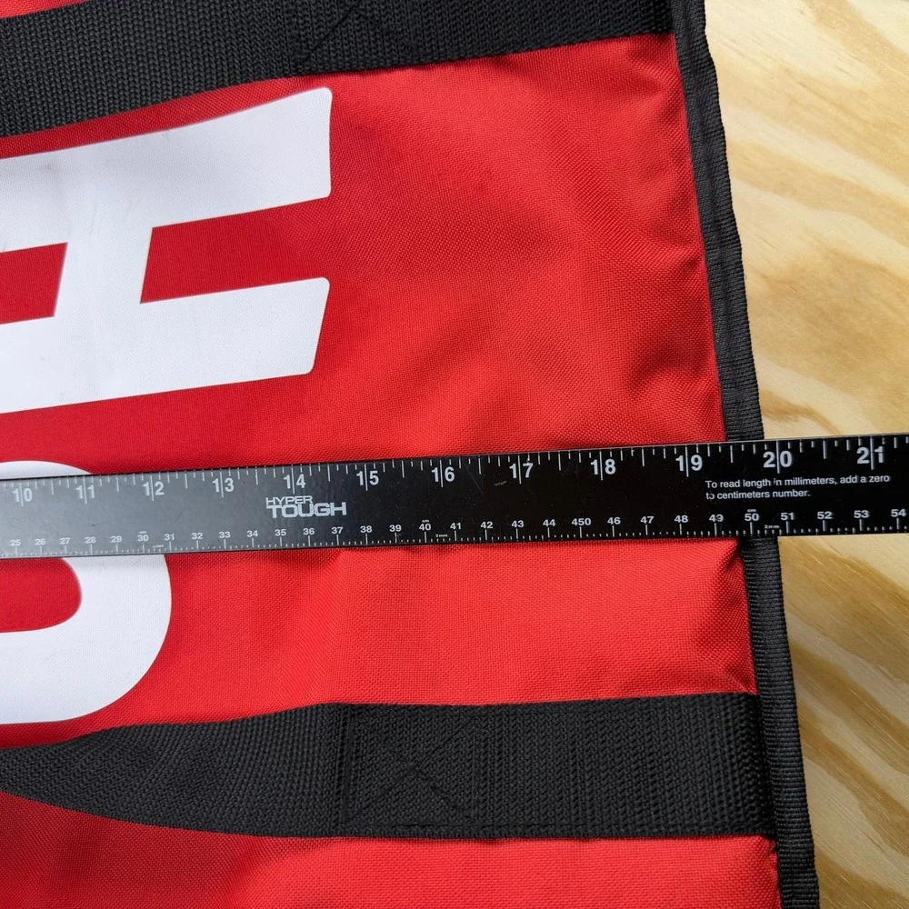 Grubhub Insulated Delivery Bag Red Thermal Food Carrier GH Logo Large 20x20
